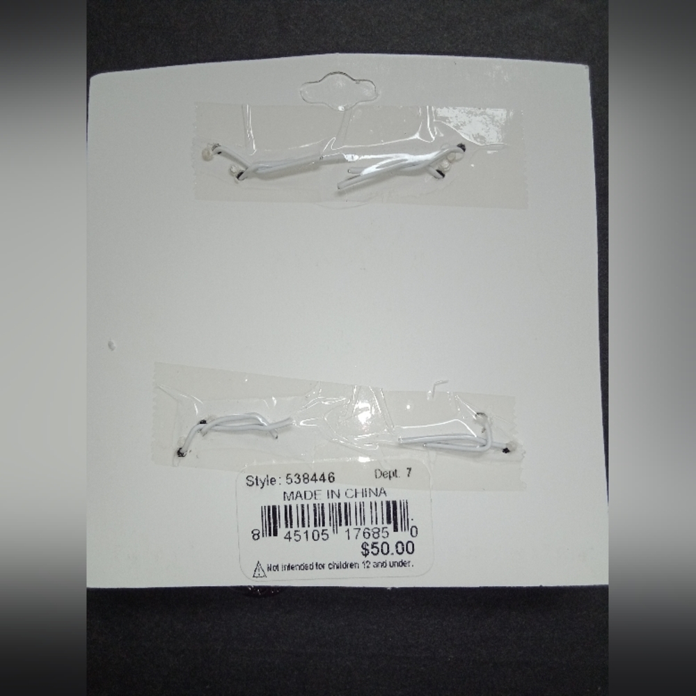 New shine bracelet by foot notes. 3 charms. Silver tone. - Picture 2 of 5